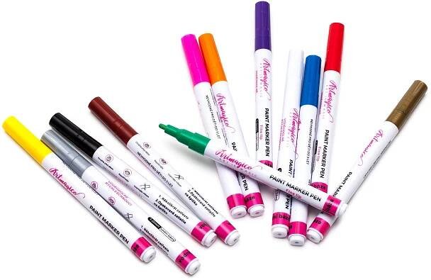 Artmagico Akrylový popisovač s jemným hrotem (1 mm) 12 ks