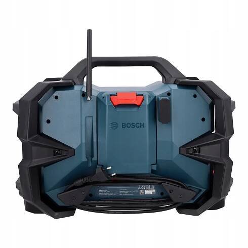 Stavební rádio 12V 18V 230V Bluetooth nabíječka DAB+ BOSCH GPB 18VH-6 SRC Komunikace bluetooth