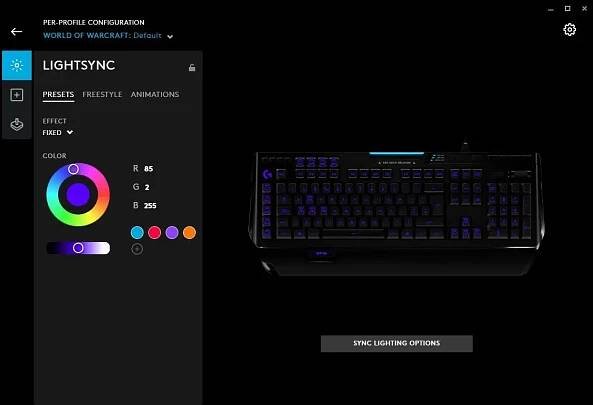 Pokyny k nastavení Logitech G Hub