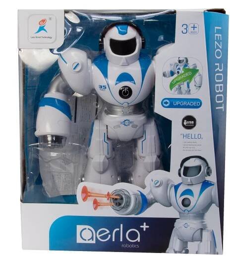 Alltoys Robot Robin modro-bílý - Poškozený obal