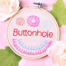 Buttonhole Stitch, Easy Embroidery Tutorial