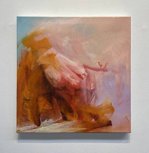 Todd Hunter, Landscape portrait 4, Oil on canvas, 50.5 x 50.5 cm