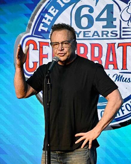 Comedian Tom Arnold performs at The Ice House Comedy Club on June 15, 2024 in Pasadena, California. 
