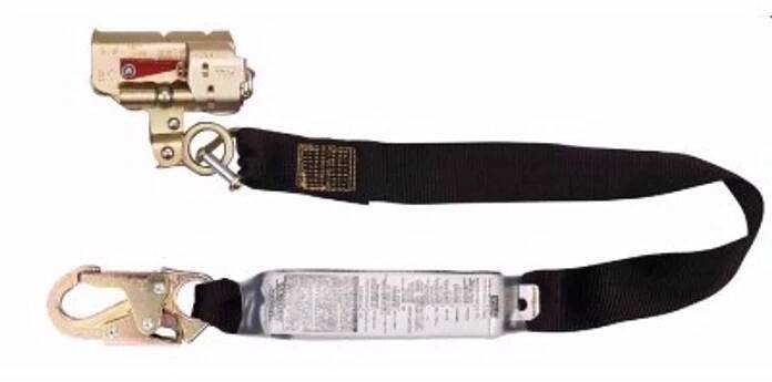 MSA 415940 Rope Grab with 3 ft. Sure-Stop Lanyard