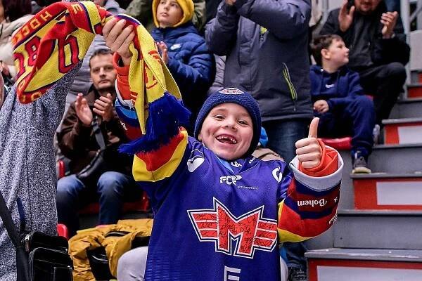 Hokejová Tipsport extraliga: Banes Motor ČB - Hradec Králové 4:2.