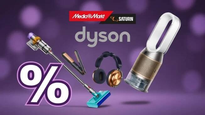 Dyson Week bei MediaMarkt: Sauger, Luftreiniger und Beauty-Produkte stark reduziert