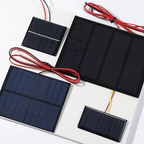 Mini Light Bicycle Bike Domácí aplikace Fotovoltaické PV Polykrystalické solární panely Baterie