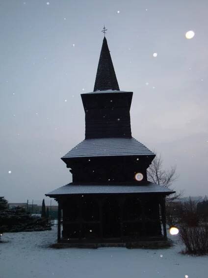 Podkarpatský kostelík v... - Kostel