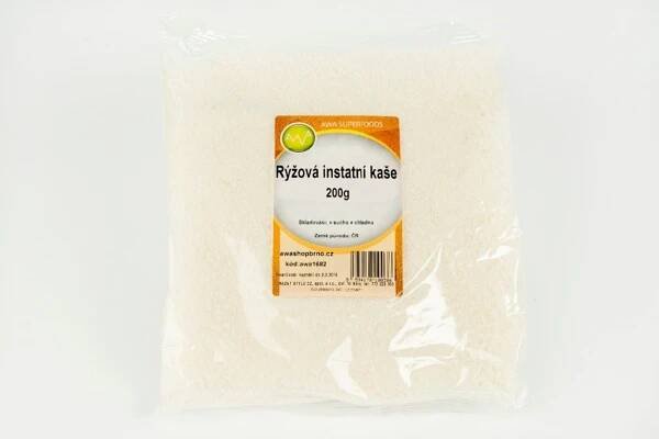 AWA superfoods Rýžová instatní kaše 200g bezlepková