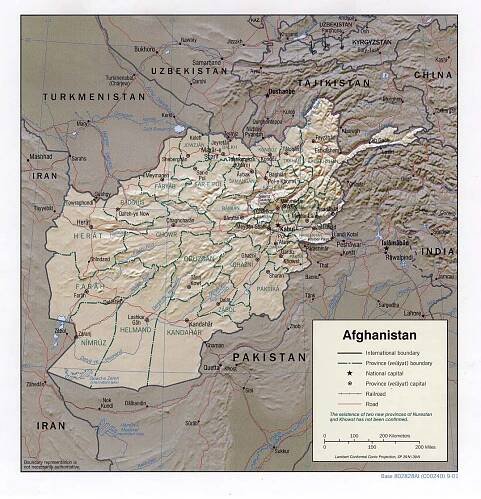 Afghanistan Maps - Perry-Castañeda Map Collection - UT Library Online