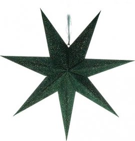Dekorace vánoční RETLUX RXL 337 WW hvězda zelená