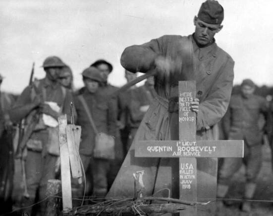 Roosevelt, Quentin. | WW2 Gravestone