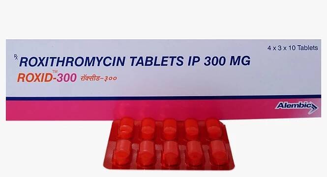 Roxid 300 Mg Tablet (Roxithromycin) - Cheap Medicine Pills