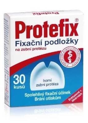 Protefix Fixační podložky na horní zubní protézu 30 ks