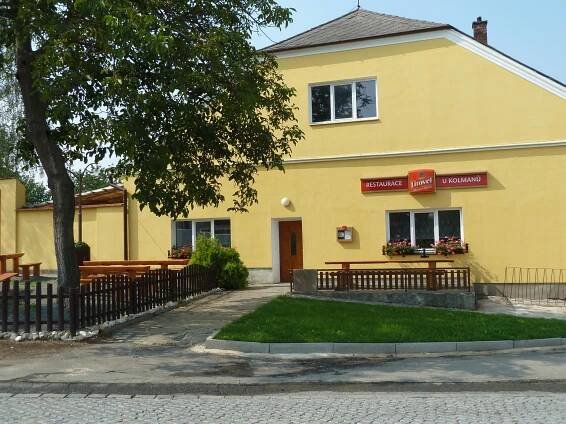 Restaurace U Kolmanů v Haňovicích. Přijímá platby v Bitcoin, stačí se zeptat u obsluhy.