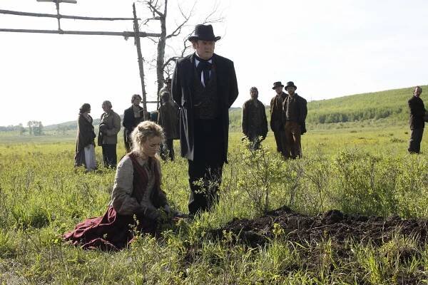 Hell on Wheels - Jamais je ne t'oublierai - Z filmu - Dominique McElligott, Colm Meaney
