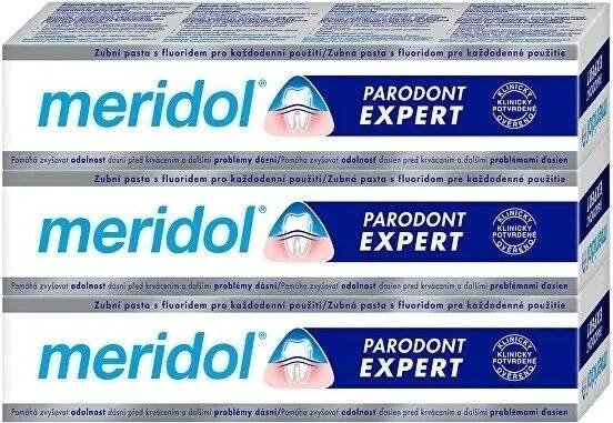 Meridol zubní pasta Parodont Expert 3 x 75 ml