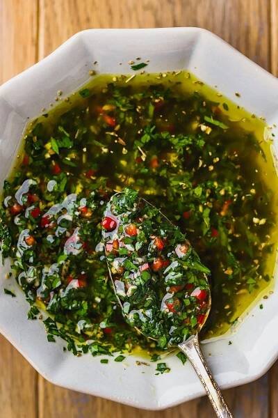 Chimichurri sauce