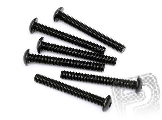Šroub imbus s čočkovou hlabvou M5x40mm 6ks