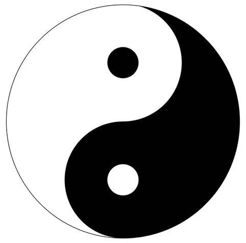 Yin Yang — Stock obrázek