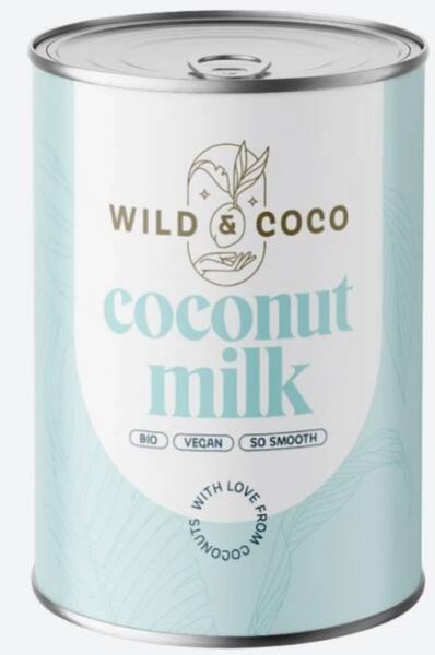 Wild & Coco Bio kokosové mléko 17 % tuku