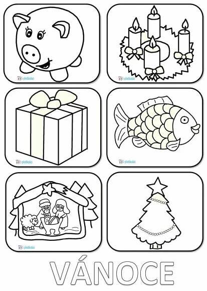 an image of coloring pages for children with pictures of animals and christmas gifts on them