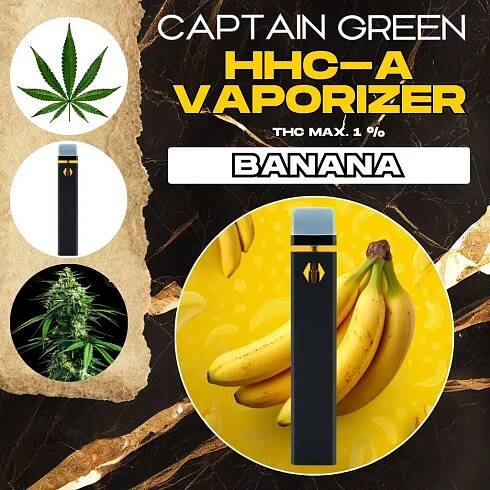 HHC-A Vapo Banán 99% - 1ml, bez CBD