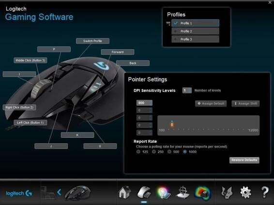 Logitech Gaming Software for G502