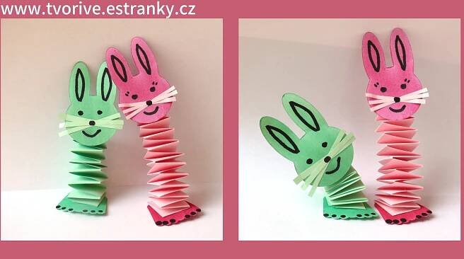Hopsající zajíček