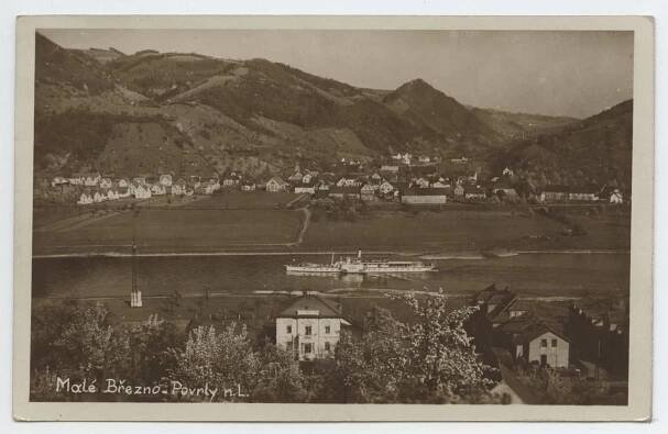 MALÉ BŘEZNO - Ústí nad Labem  - Pohlednice místopis