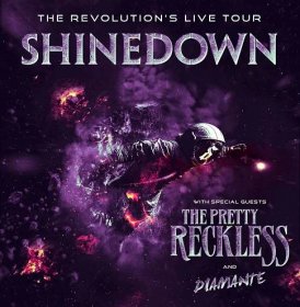 Shinedown Announces Spring Tour With The Pretty Reckless, Diamante – 98 Rock WFXY