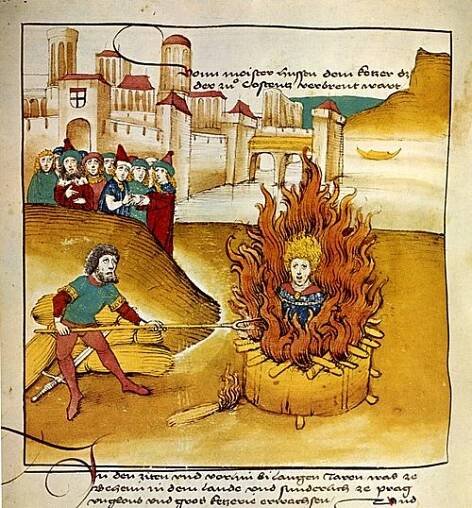Upálení na hranici – Wikipedie