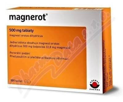 MAGNEROT POR TBL NOB 100X500MG