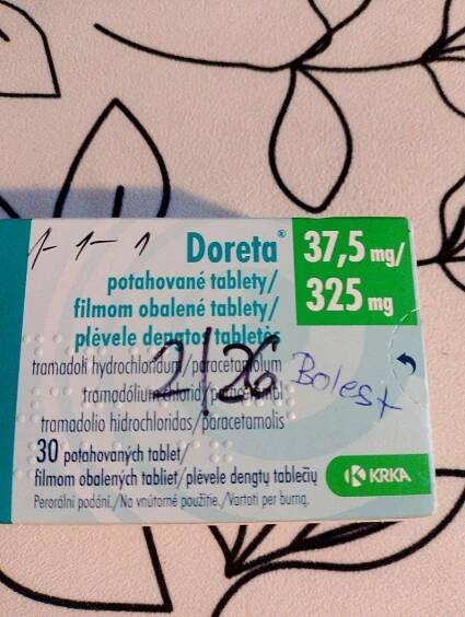 Doreta-silny lek od bolesti 30 tbl