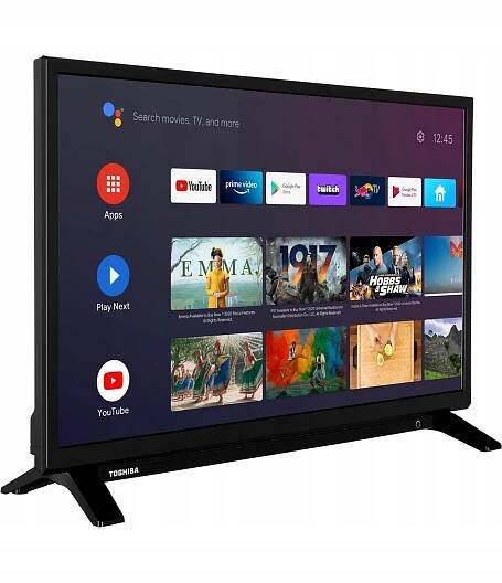 TOSHIBA 24WA2063 24'' WiFi DVB-T2/C/S2 ANDROID TV Kód výrobce 0080545686143