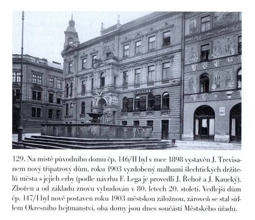Historie – foto J.Hradce I - MO ČRS Jindřichův Hradec