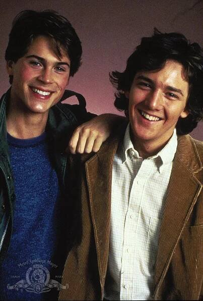 Us greasers plus one | Rob lowe, Andrew mccarthy, 80s actors