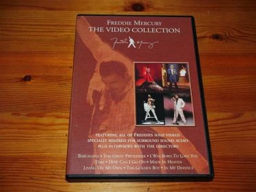 FREDDIE MERCURY THE VIDEO COLLECTION - DVD KONCERT