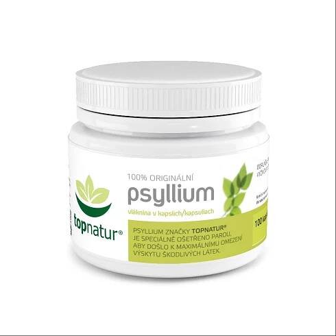 Psyllium 100 kapslí TOPNATUR - Zdravější cesta