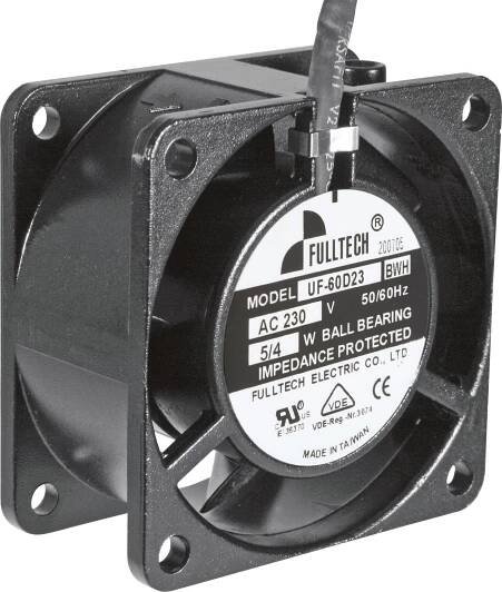 SEPA UF60D23BHW axiální ventilátor, 230 V/AC, 14 m3/h, (d x š x v) 60 x 60 x 30 mm, 836048301