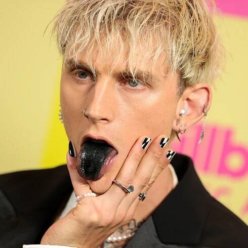 Why the Hell Did Machine Gun Kelly Dye His Tongue Black for the 2021 Billboard Music Awards?