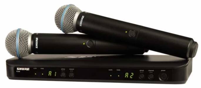 SHURE BLX288E/B58 M17