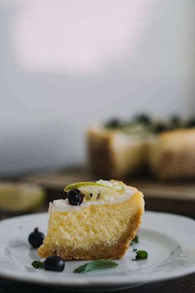 Limetkový mini cheesecake, Limetkový mini cheesecake