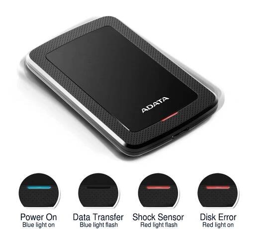 Externí pevný disk 2,5" ADATA HV300 1TB (AHV300-1TU31-CBL) modrý | DATART