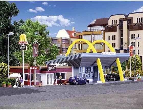Vollmer 43635 H0 McDonald's Ryrepraurant s McCafé