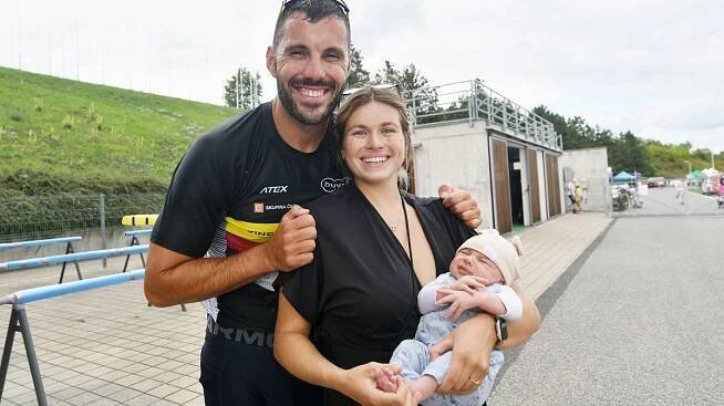 Roztomilost sama: Zlatý olympionik Dostál a jeho snoubenka se pochlubili rozkošným synem