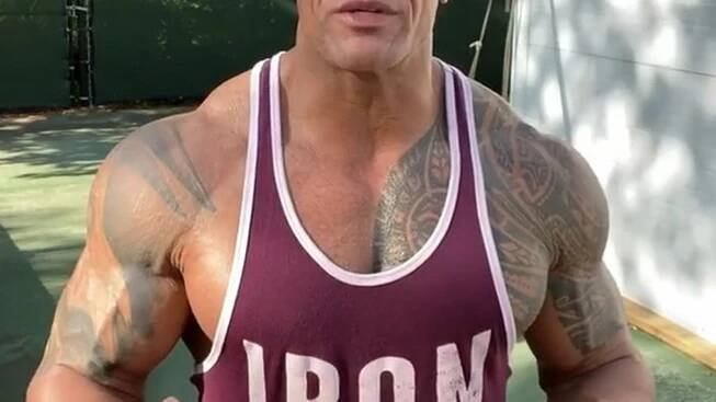 Dwayne »The Rock« Johnson: S dvojníkem na pivo!
