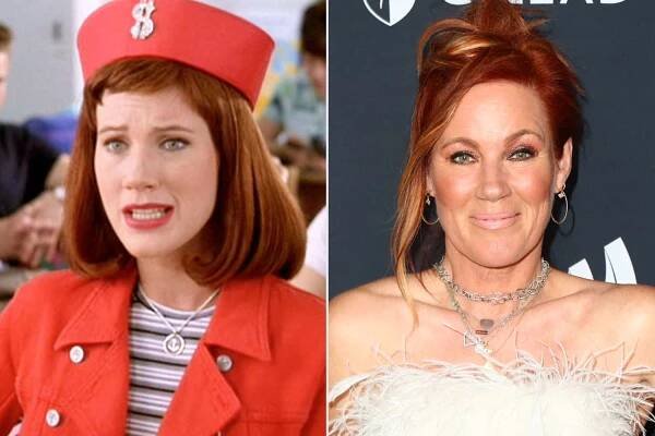 Elisa Donovan as Amber Mariens in 'Clueless'; Elisa Donovan attends the 35th GLAAD Media Awards in L.A. on March 14, 2024