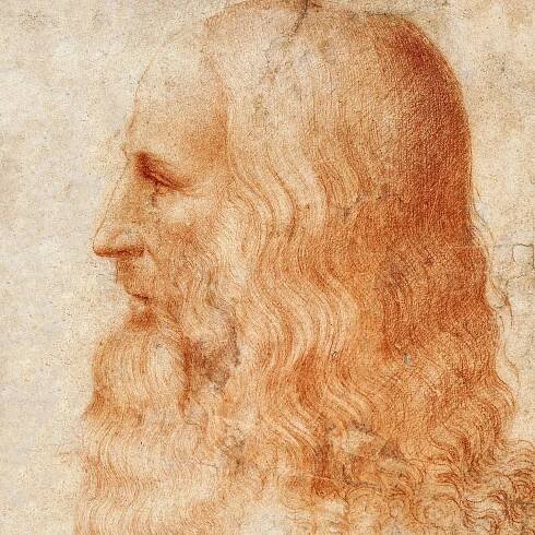 Leonardo da Vinci (1452-1519); probably acquired by Charles II c.1690;
