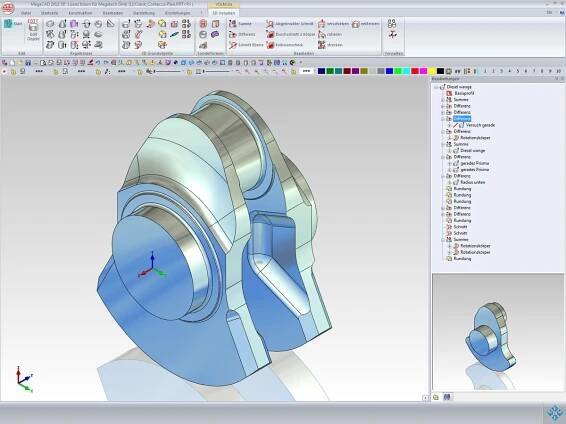 3D CAD Software: MegaCAD 3D